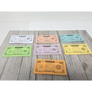 2019 Monopoly Disney Parks Edition Game Replacement Money